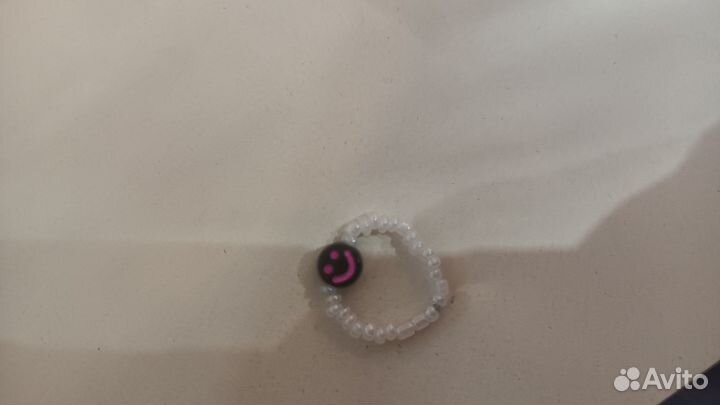 Кольцо из бисера