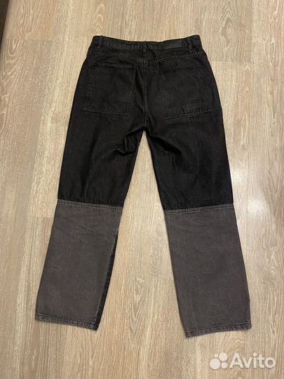 Джинсы Befree широкие в стиле пэчворк