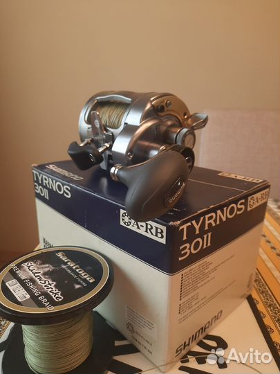 Катушка Shimano tyrnos 30 Two speed