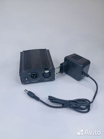 Фантомное питание 48В для студийного микрофона