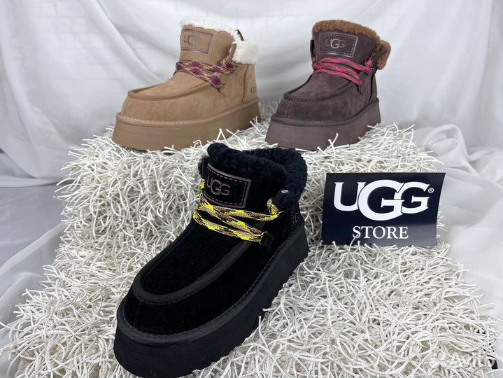 Ugg Funkarra Cabin Cuff Black