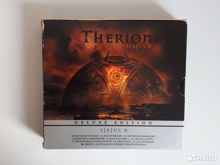 Коллекционные Cd диски Therion Sirius B и Lemuria