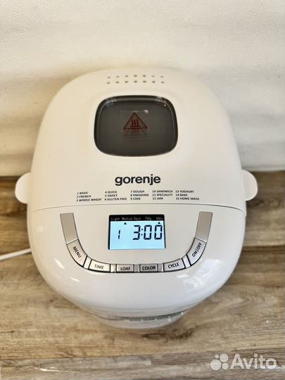 Хлебопечка Gorenje BM 910WII