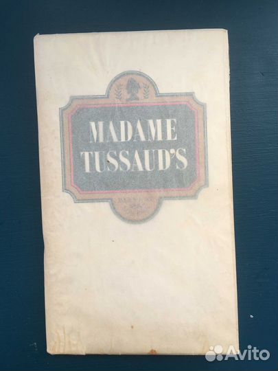 Каталог музея Мадам Тюссо винтаж