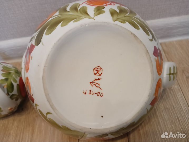 Чайники фарфоровые СССР