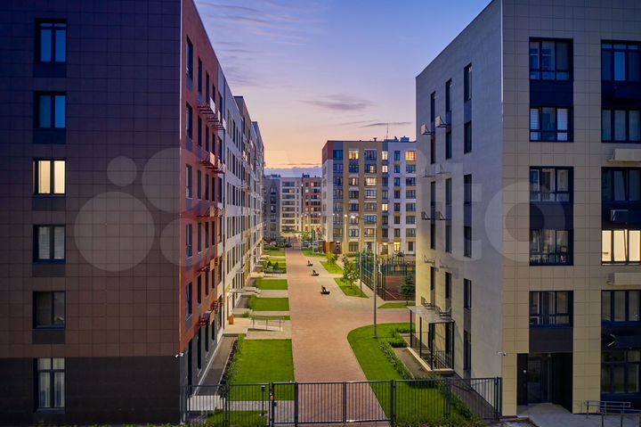 2-к. квартира, 54,5 м², 4/6 эт.