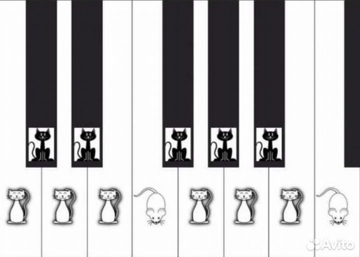 Научу играть на фортепиано/синтезаторе от 3-х лет