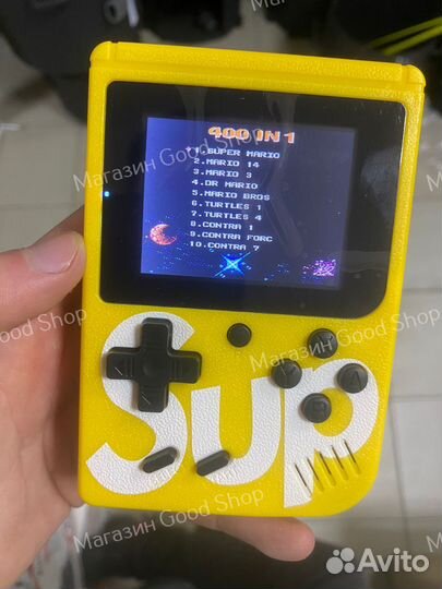 Портативная игровая приставка Sup Gamebox 400in1