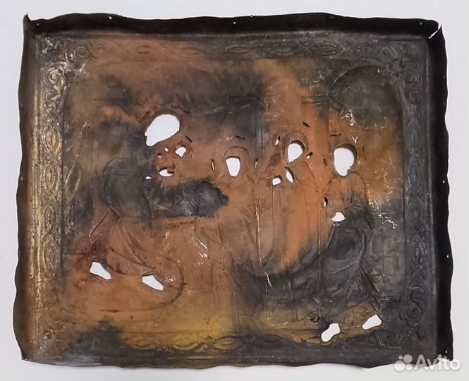 Оклад на икону Сретение Господне