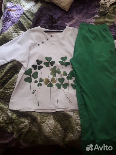 Брючный костюм женский 56 размер