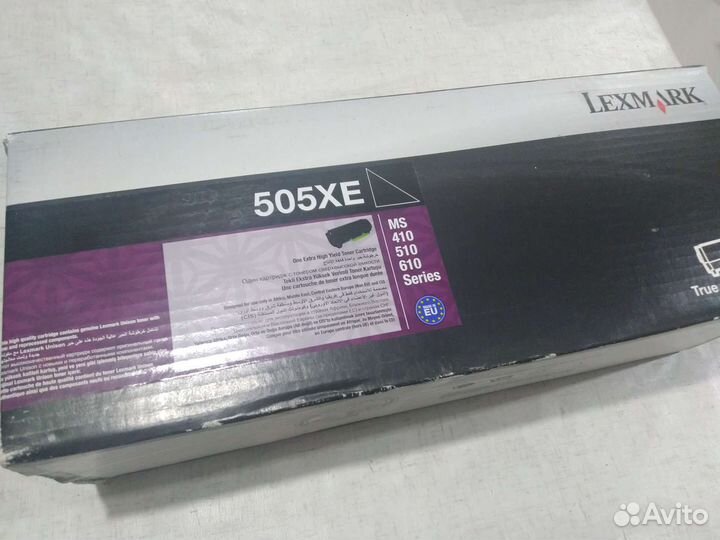 Картридж Lexmark 505 XE