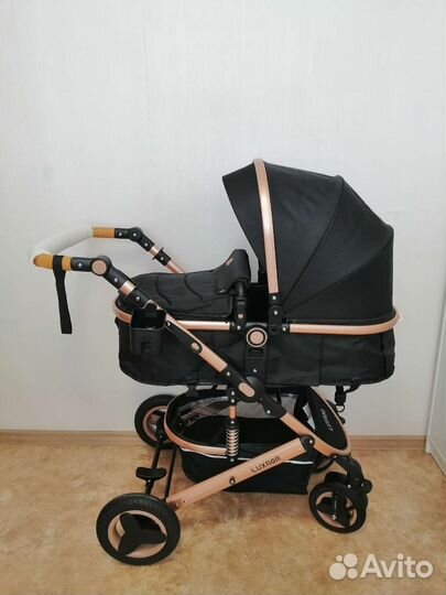 Коляска 3 в 1 новая luxmom