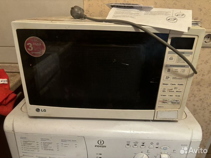 Микроволновка на запчасти