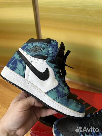 Оригинальные Air Jordan 1 High Tie Dye