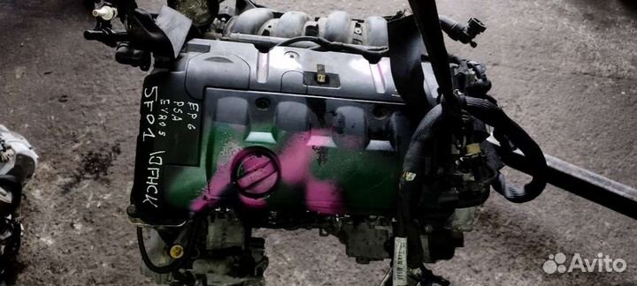 Двигатель Peugeot 408 (2012 - 3000) 1.6 EP6 5F01 E