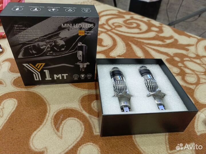 Лампочки с линзой h4