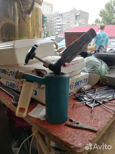 Паяльная мини лампа СССР