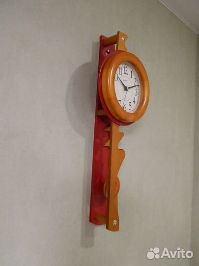 Интерьерные часы Kaiser Натуральное дерево