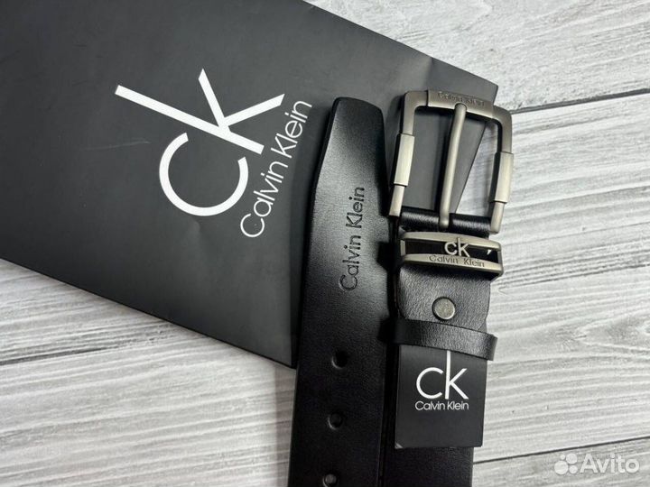 Ремень кожаный Calvin Klein мужской