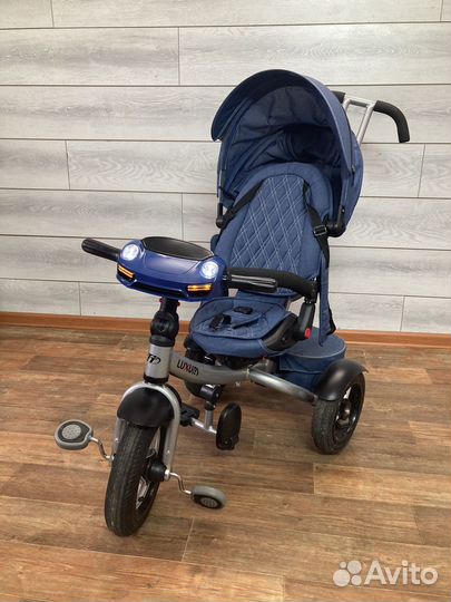 Трехколесный велосипед коляска