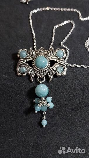 Комплект с амазонитом