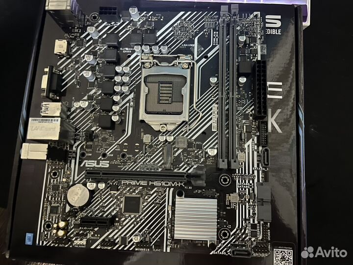 Материнская плата asus prime h510m k