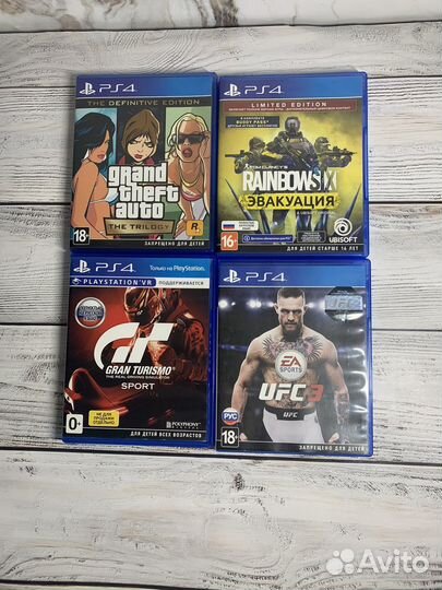 Игры для приставок ps4 ufc, gta