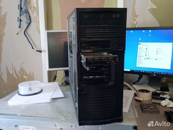 Серверный корпус Supermicro CSE-733TQ