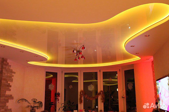 Натяжные потолки