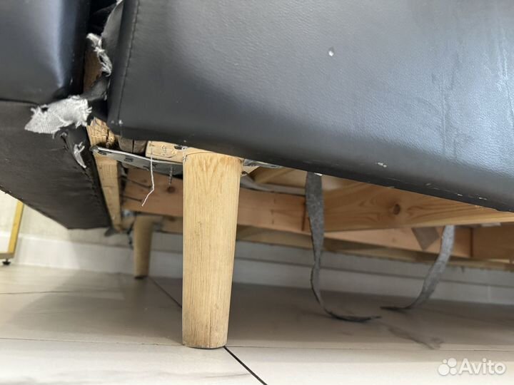 Диван раскладной бу экокожа