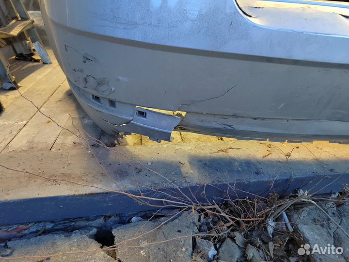 Задний бампер на skoda octavia a7