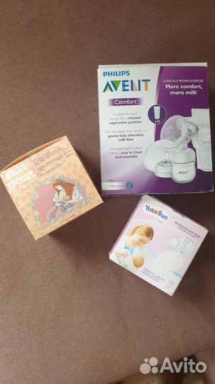 Молокоотсос avent ручной