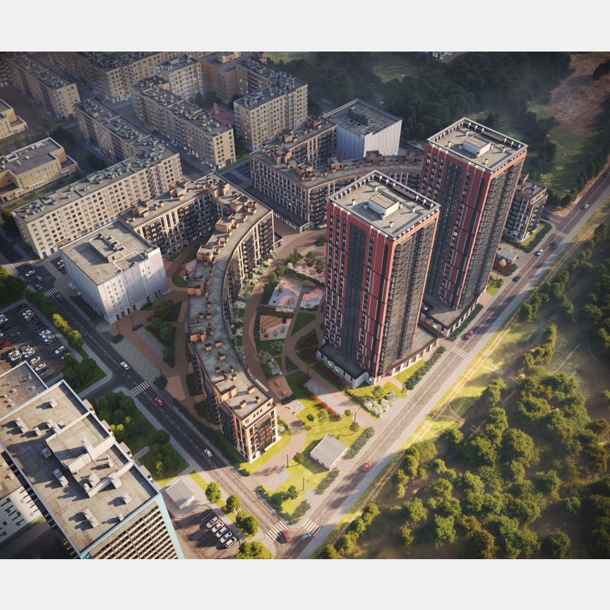 Квартира-студия, 28,8 м², 13/25 эт.