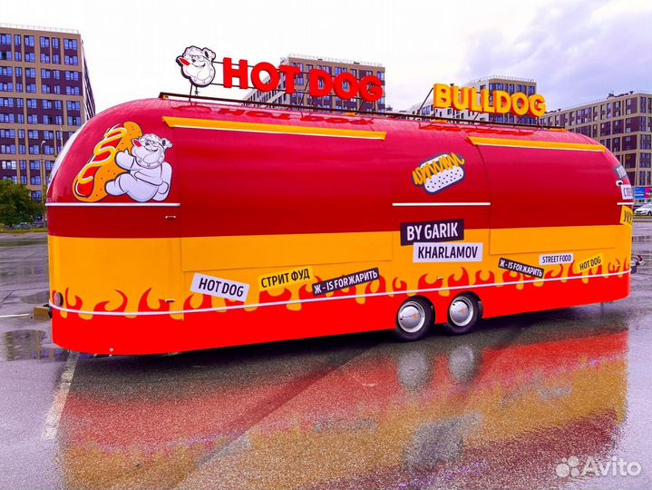 Фудтрак, автолавка, торговый прицеп купава