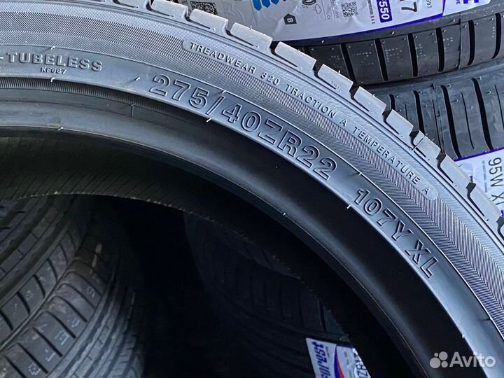 Kinforest KF550-UHP 275/40 R22 и 315/35 R22 107Y