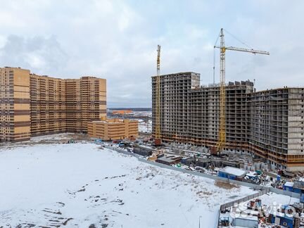 Ход строительства ЖК «ЦДС Приневский» 1 квартал 2022