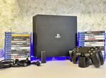 Sony PlayStation PS 4 Pro 1tb с играми