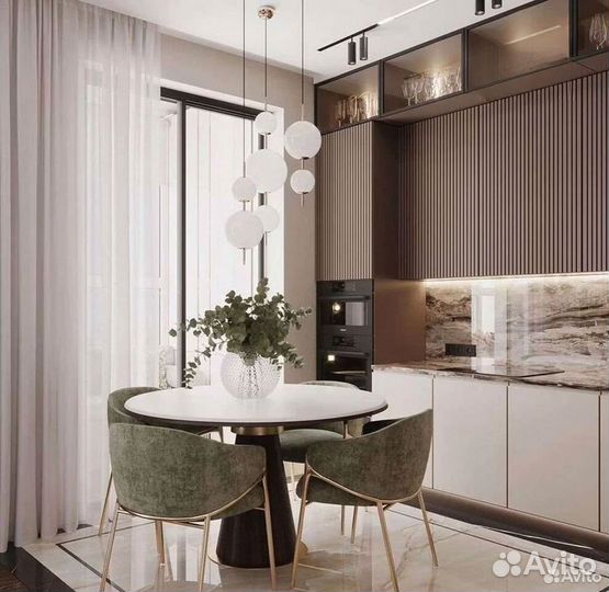 Кухня на заказ с установкой