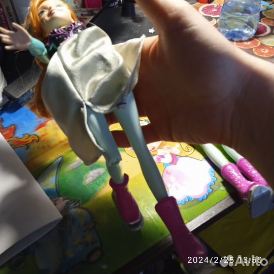 Кукла анна холодное сердце на коньках