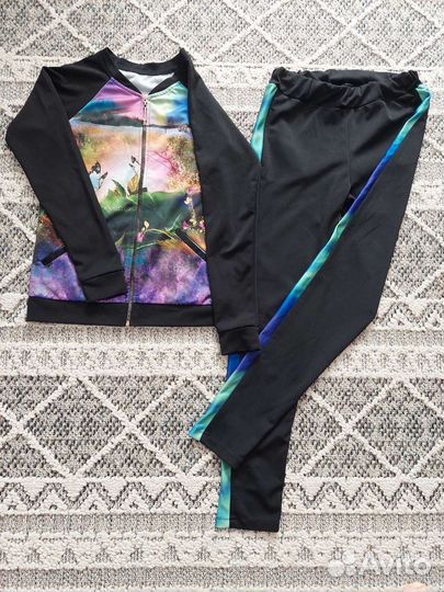Спортивный костюм женский, подростковый размер xs
