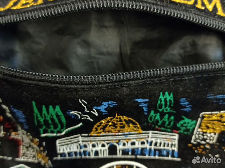 Сумка бархатная большая 2 2 х1 9 см Израиль