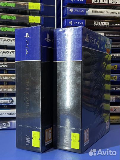 Dark Souls trilogy ps4 (новый)