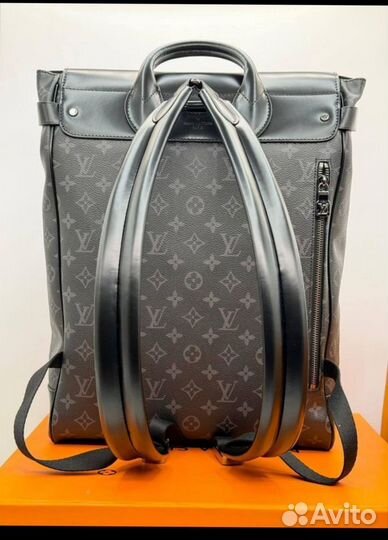 Рюкзак Louis Vuitton Steemer, кожа канва