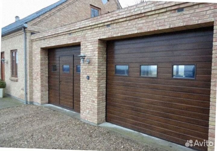 Секционные (гаражные) ворота Prestige