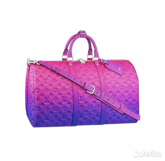 Сумка Louis Vuitton Keepall Virgil Glitter