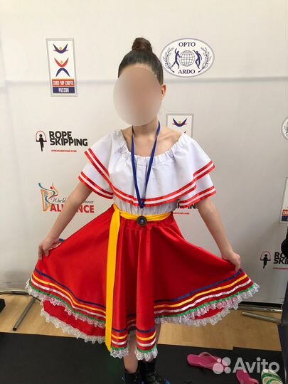 Танцевальный костюм для девочки