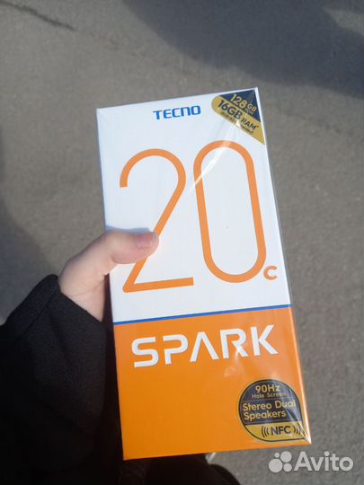 TECNO Spark 20с, 8/128 ГБ