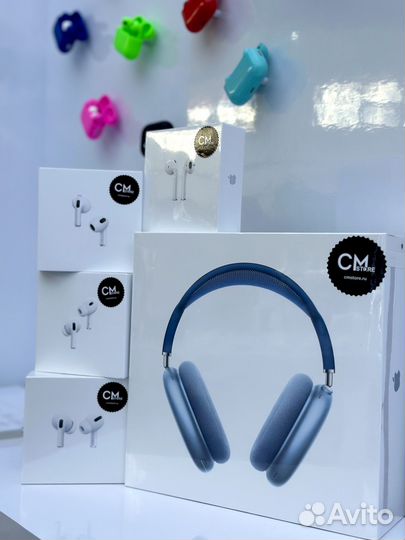 Apple AirPods 2, 3, Pro 2 Max оригинал с гарантией