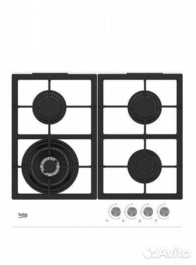 Поверхность газовая Beko hilw64225SW белый