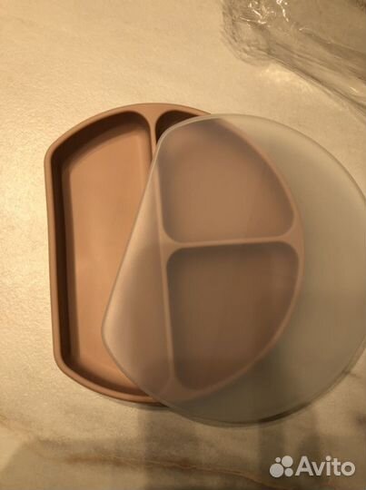 Порционная силиконовая тарелка